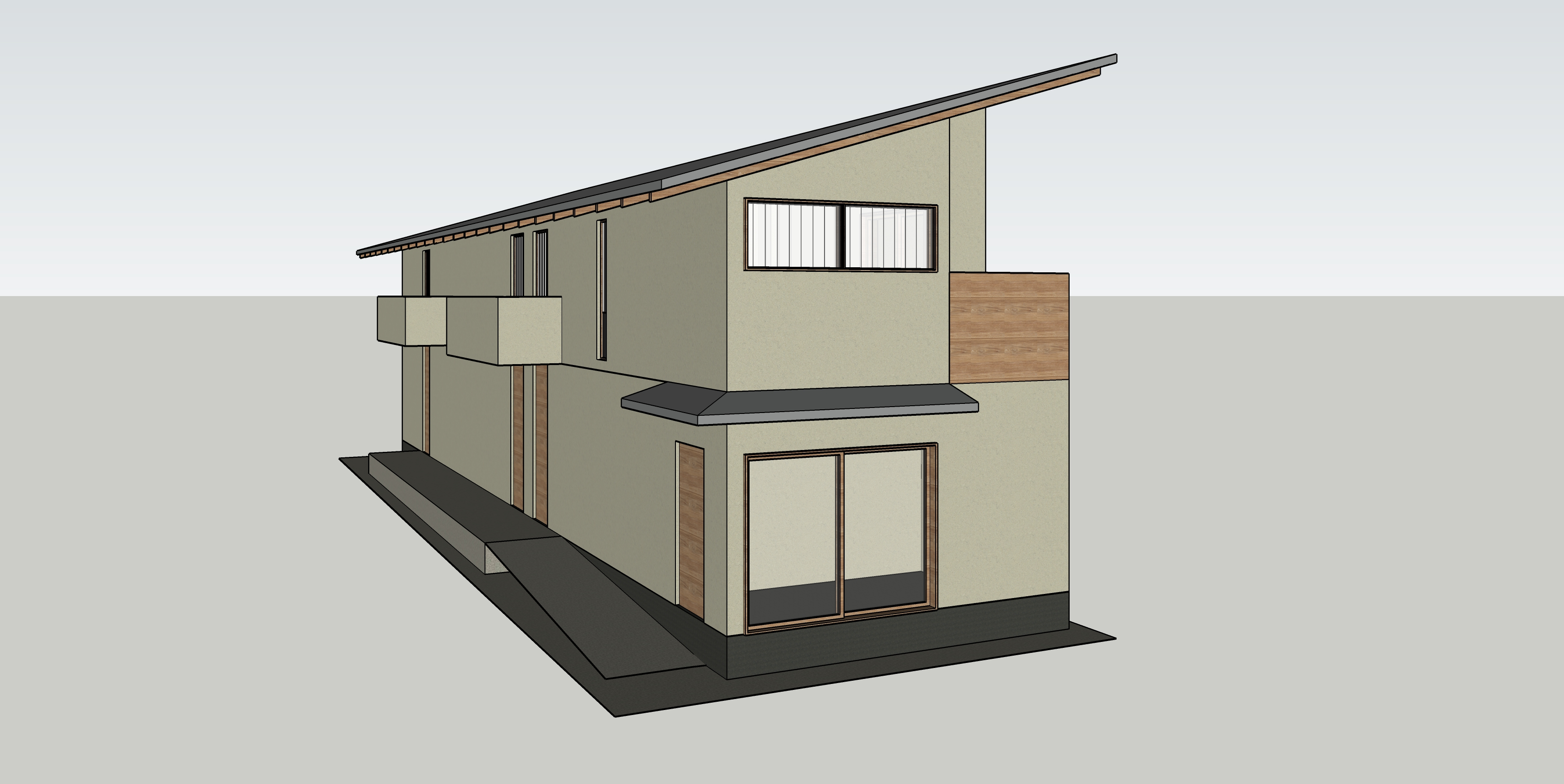 TAKU KYOTO 建築計画イメージ